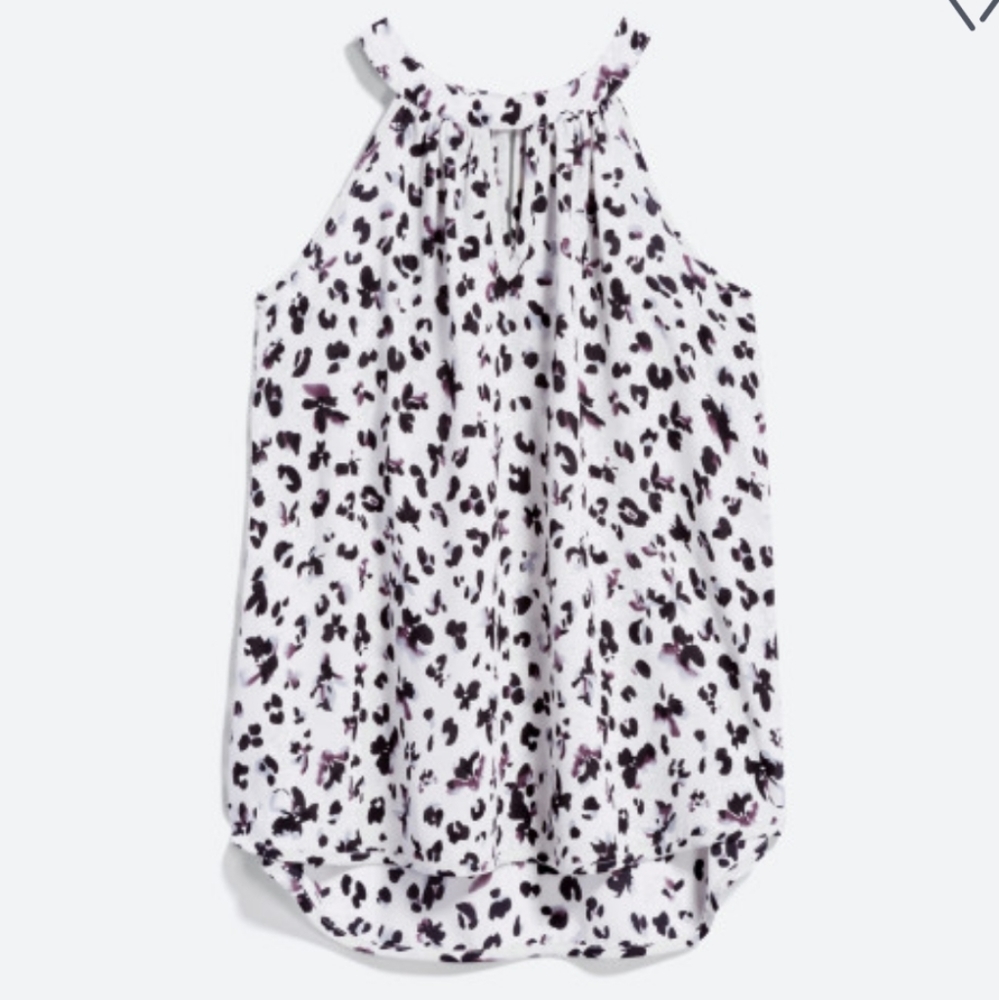 Papermoon Bonney Keyhole Halter Blouse - Medium
